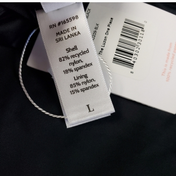 Andie black The Luzon one piece swimsuit Large - Picture 15 of 16